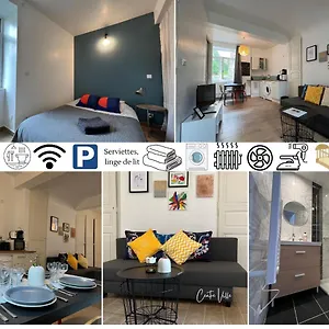  Appartement Tabi ,modern Chic Vs Free Parking,wifi,draps
